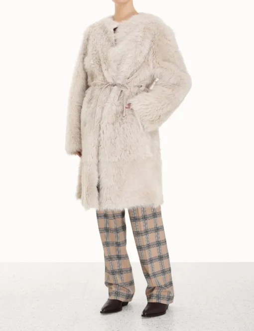 Luminosity Shearling Coat
