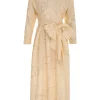 Luminosity Tie Midi Dress