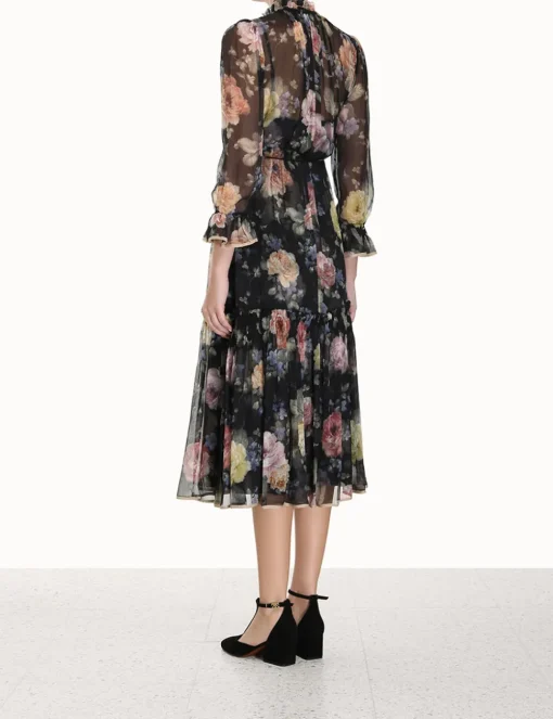 Luminosity Tubular Midi Dress
