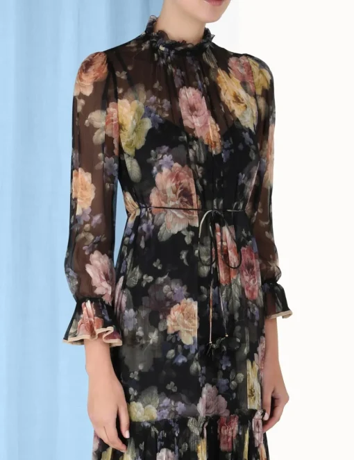 Luminosity Tubular Midi Dress