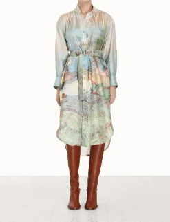 Luminosity Twill Lace Dress