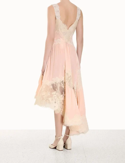 Luminosity Velvet Lace Midi