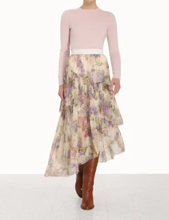 Lyrical Asymmetric Skirt
