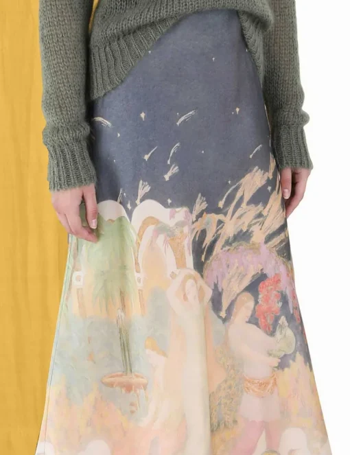 Lyrical Bias Flare Skirt