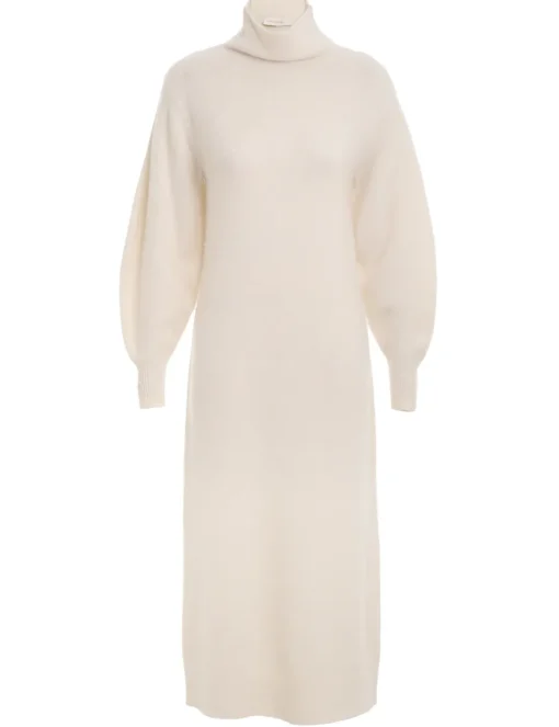 Lyrical Brushed Wool Dress