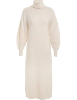 Lyrical Brushed Wool Dress