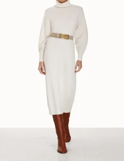 Lyrical Brushed Wool Dress