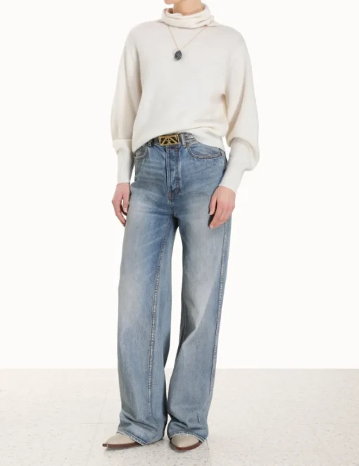 Lyrical Brushed Wool Sweater