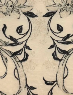 Lyrical Embroidery Mini Dress