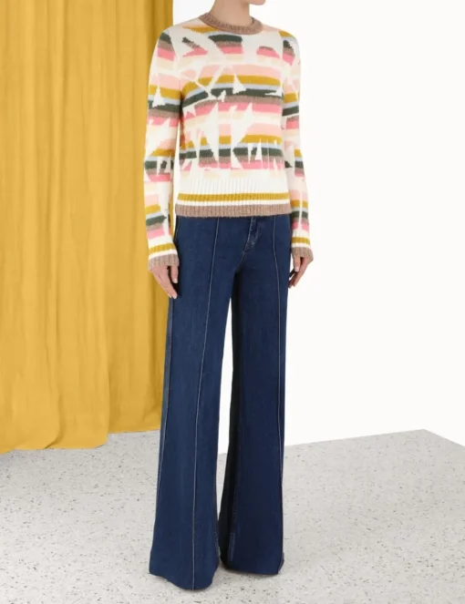 Lyrical Jacquard Sweater