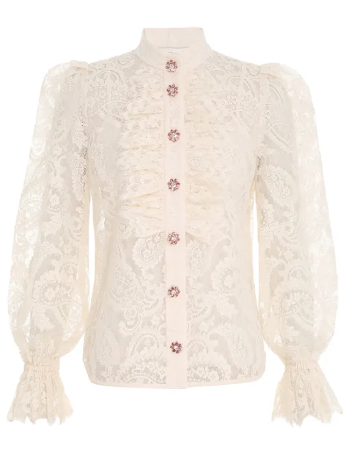 Lyrical Lace Blouse