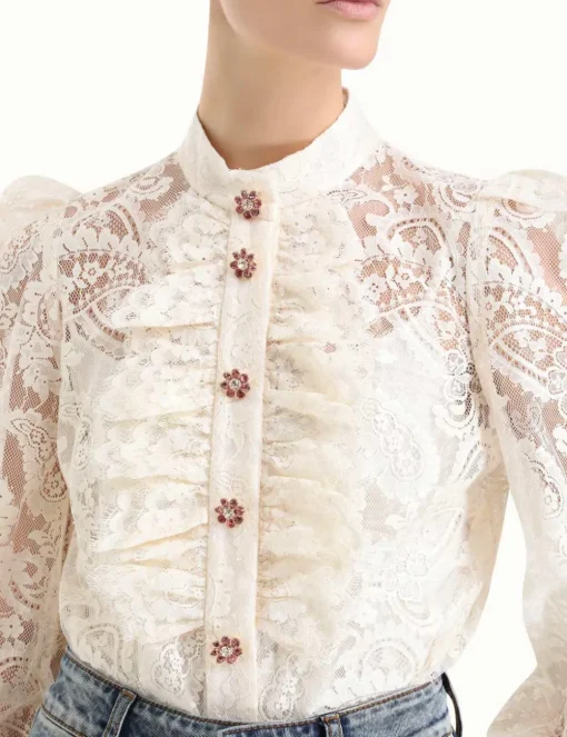 Lyrical Lace Blouse