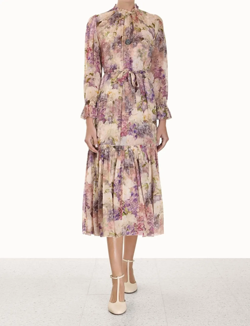 Lyrical Lantern Midi Dress