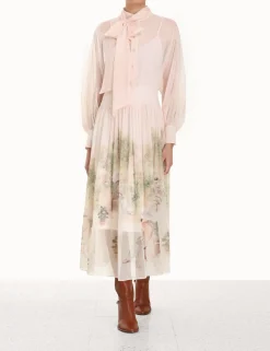 Lyrical Midi Dress