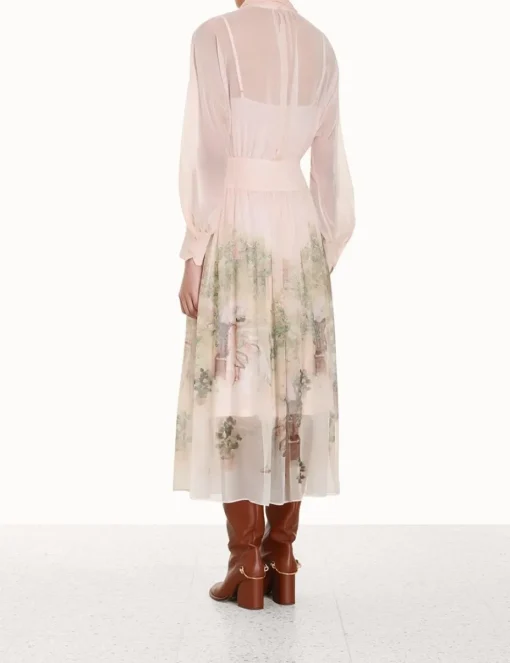 Lyrical Midi Dress