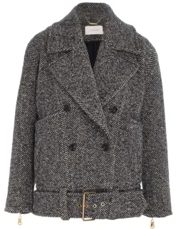 Lyrical Oversized Biker Jacket