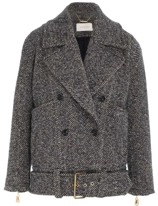 Lyrical Oversized Biker Jacket