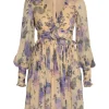 Lyrical Ruffle Mini Dress