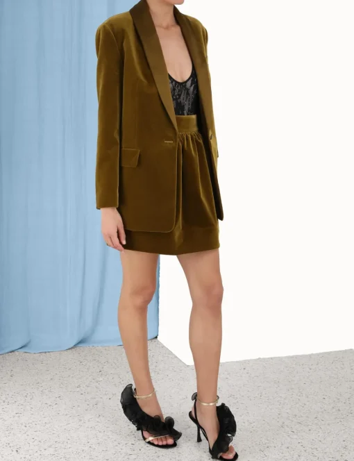 Lyrical Velvet Dinner Jacket