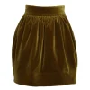 Lyrical Velvet Mini Skirt
