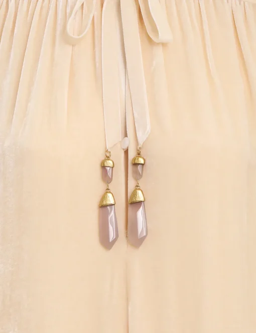 Lyrical Velvet Tubular Dress