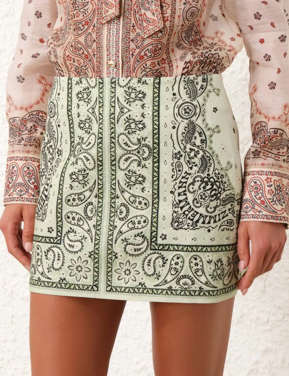 Matchmaker Bandana Micro Skirt