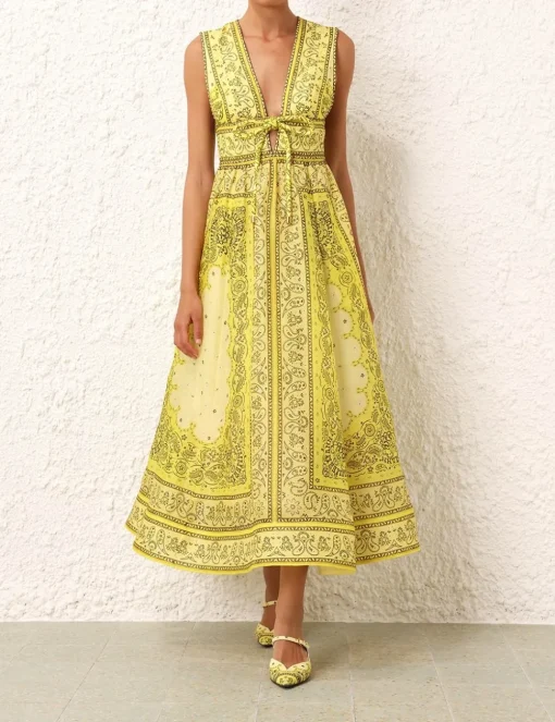 Matchmaker Bow Long Dress