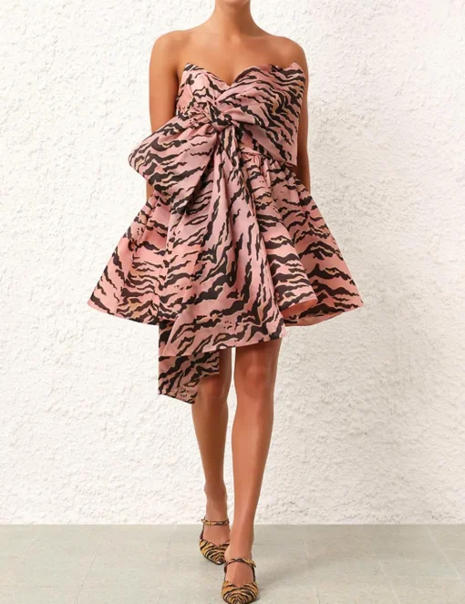 Matchmaker Bow Mini Dress