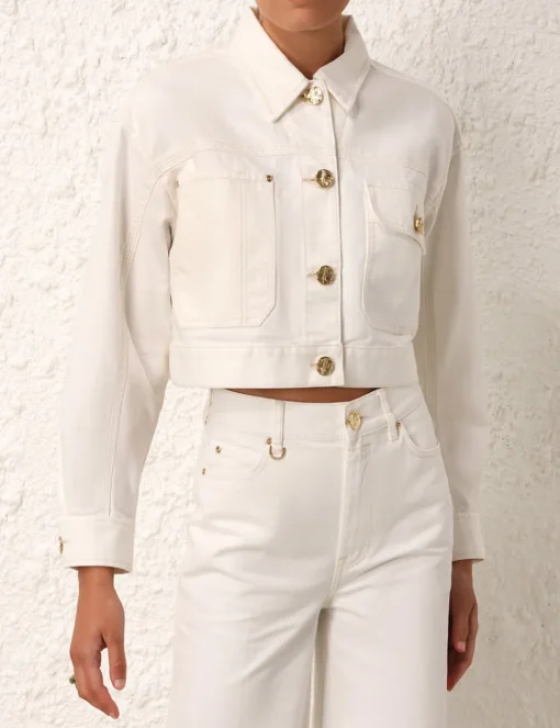 Matchmaker Boxy Denim Jacket