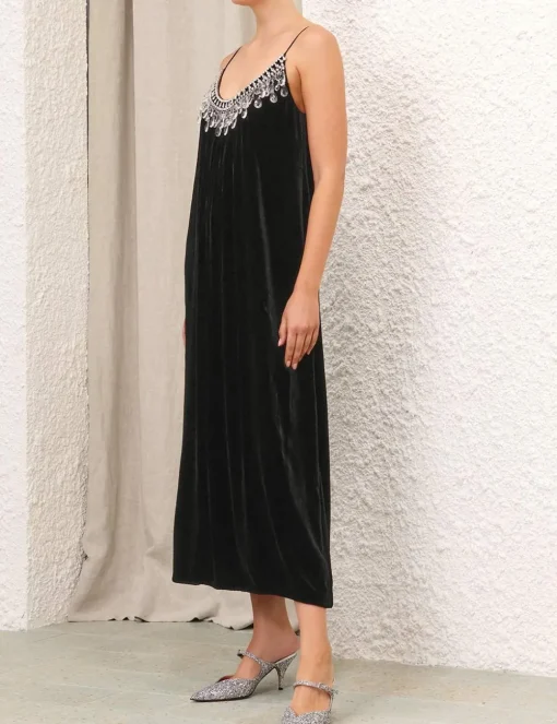 Matchmaker Diamante Slip Dress