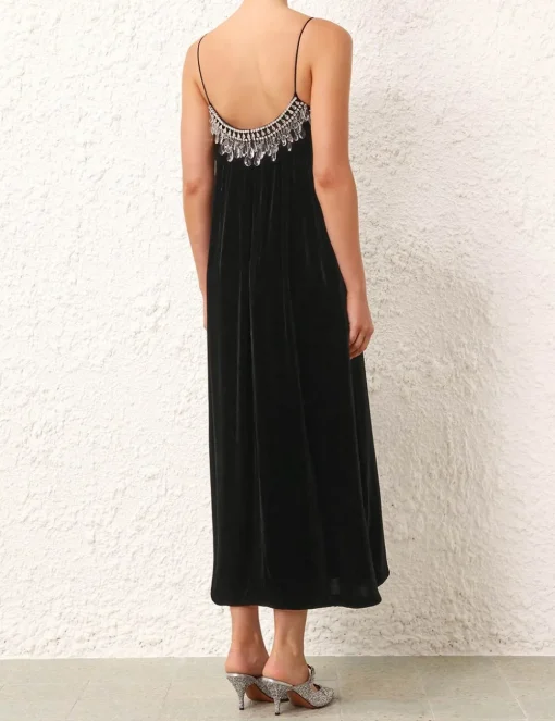 Matchmaker Diamante Slip Dress