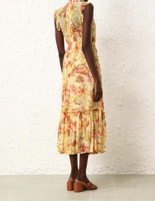 Matchmaker Flutter Midi Dress