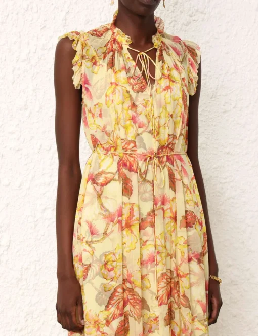 Matchmaker Flutter Midi Dress