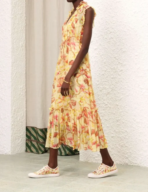 Matchmaker Flutter Midi Dress