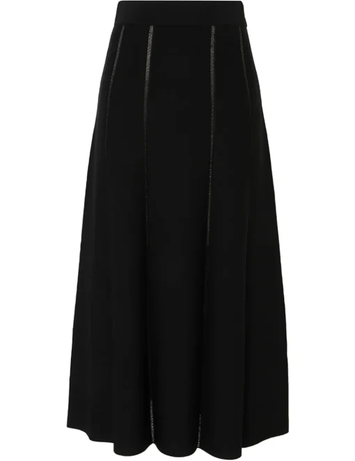 Matchmaker Knit Panelled Skirt