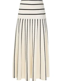Matchmaker Knit Stripe Skirt