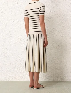 Matchmaker Knit Stripe Skirt