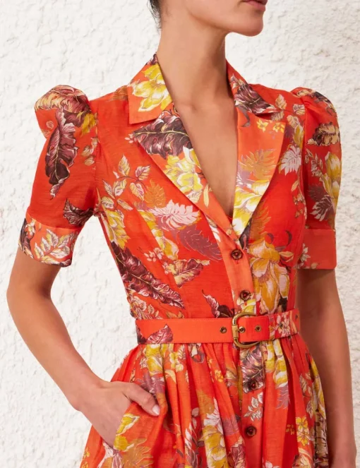 Matchmaker Midi Shirt Dress