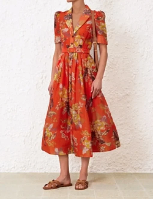 Matchmaker Midi Shirt Dress