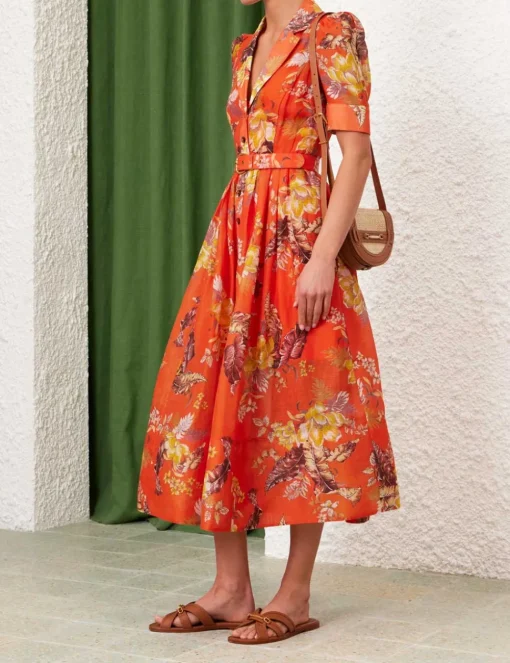 Matchmaker Midi Shirt Dress