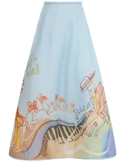 Matchmaker Poster Flare Skirt