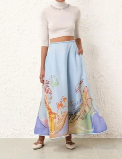 Matchmaker Poster Flare Skirt
