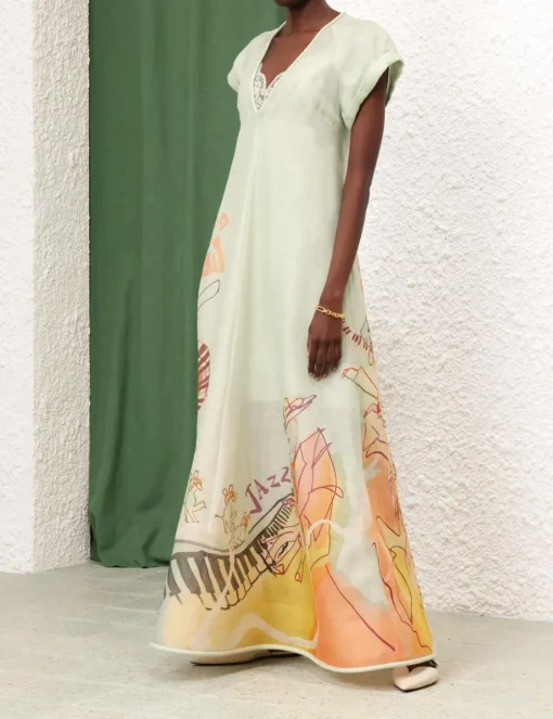Matchmaker Poster V Neck Dress