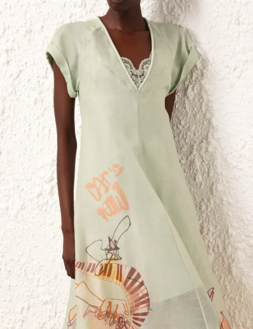 Matchmaker Poster V Neck Dress