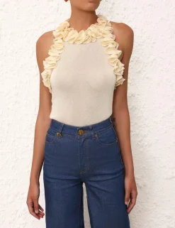 Matchmaker Ruffle Neck Top