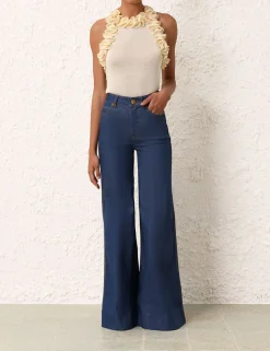 Matchmaker Ruffle Neck Top