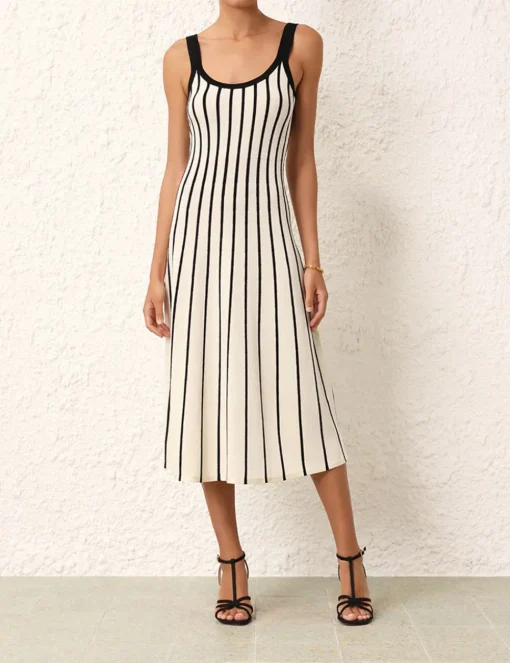 Matchmaker Stripe Tank Dress