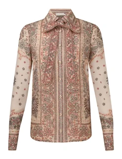 Matchmaker Tie Neck Blouse
