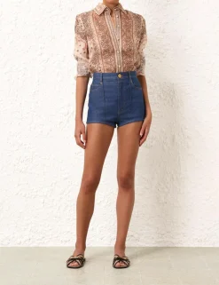 Matchmaker Tie Neck Blouse