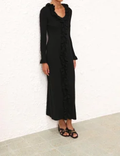 Matchmaker V-Neck Ruffle Dress